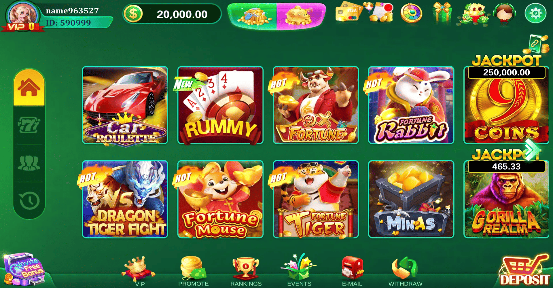 winli slots game